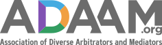 association of diverse arbitrators and mediators logo